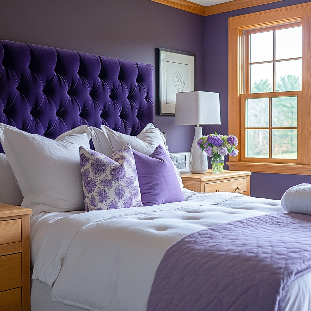 Purple Bedroom Ideas 69