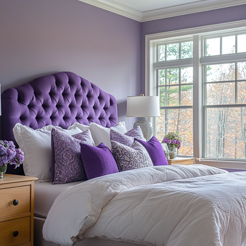 Purple Bedroom Ideas 70