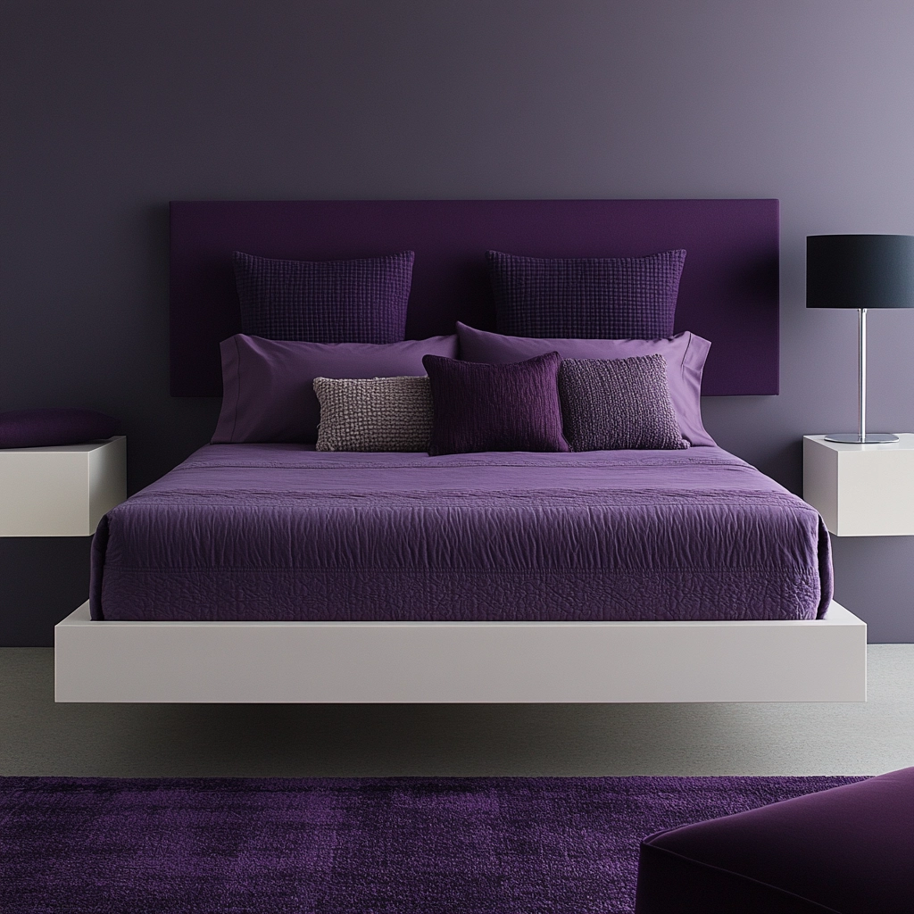 Purple Bedroom Ideas 75