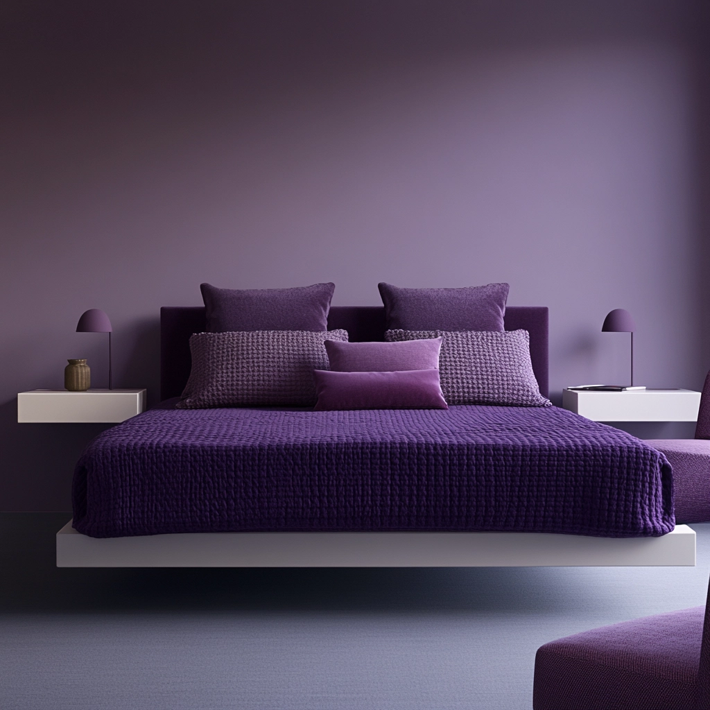 Purple Bedroom Ideas 76