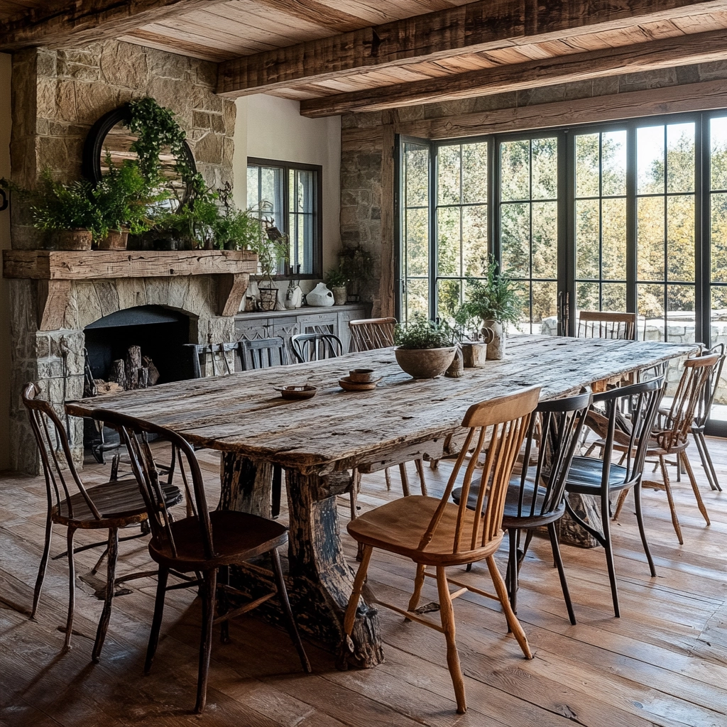 Rustic Dining Room Ideas 1
