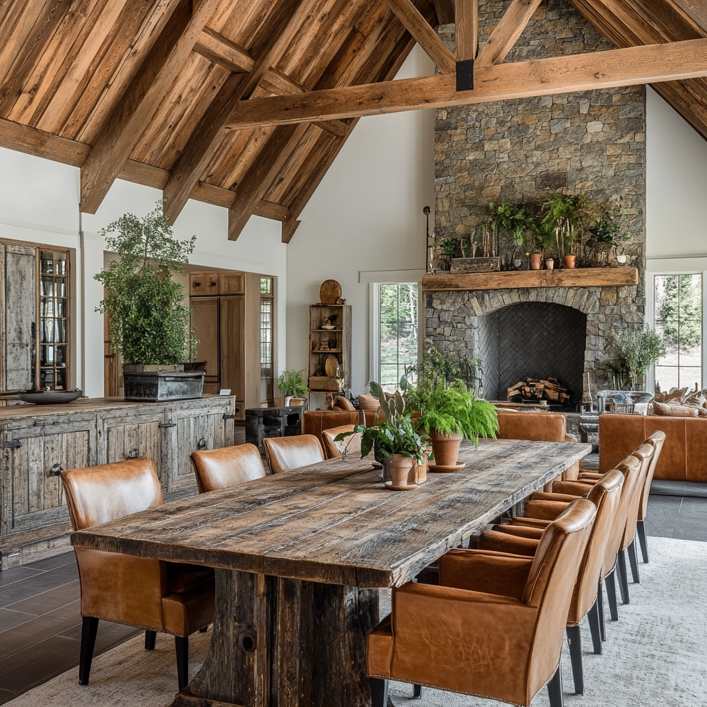 Rustic Dining Room Ideas 13