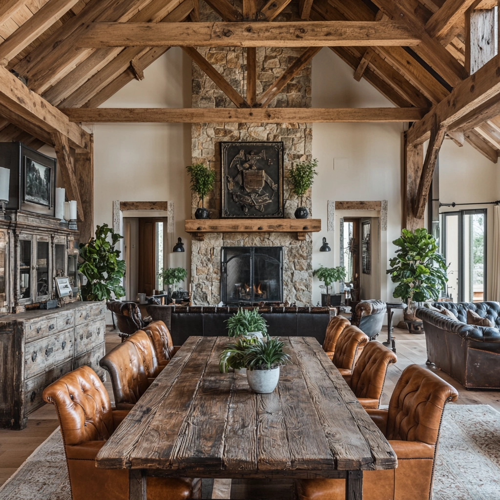 Rustic Dining Room Ideas 14
