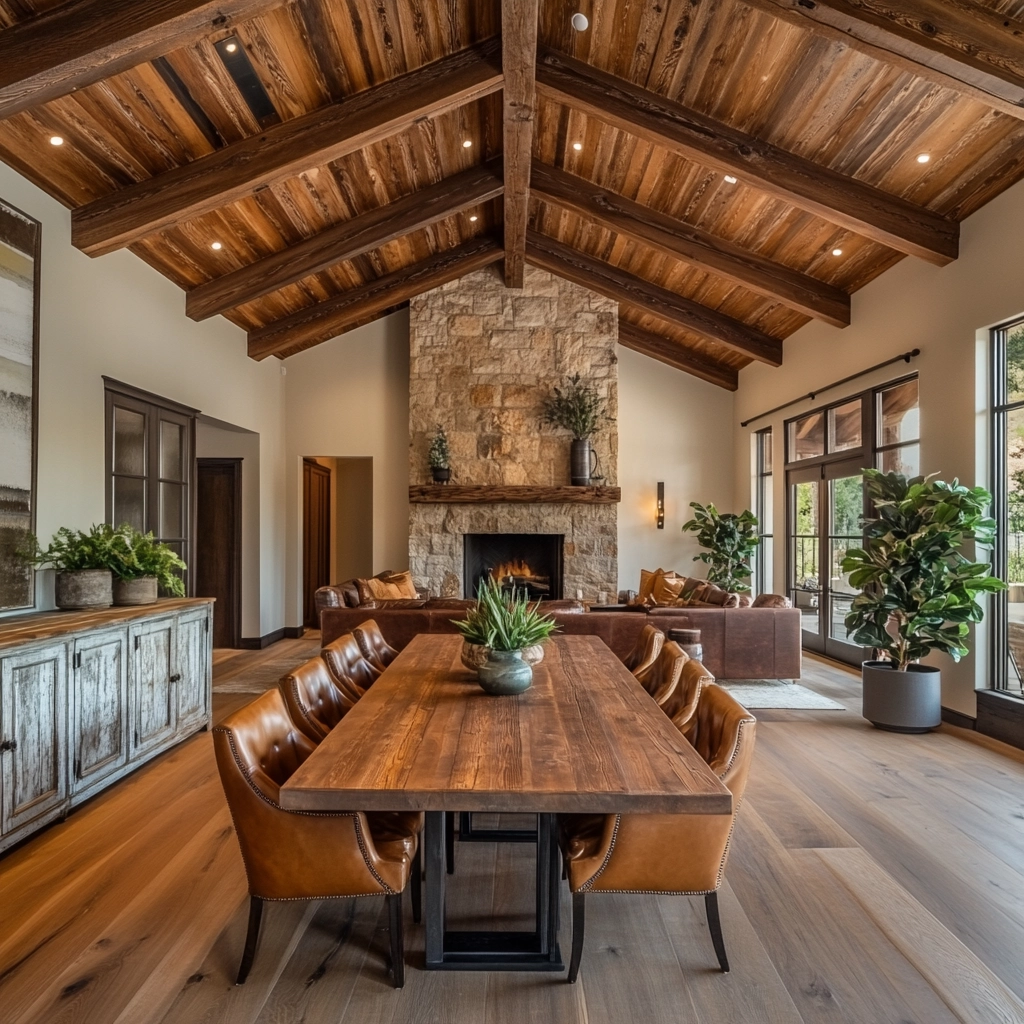 Rustic Dining Room Ideas 15