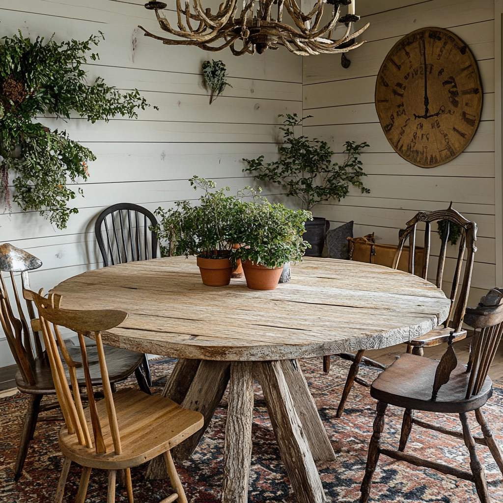 Rustic Dining Room Ideas 19