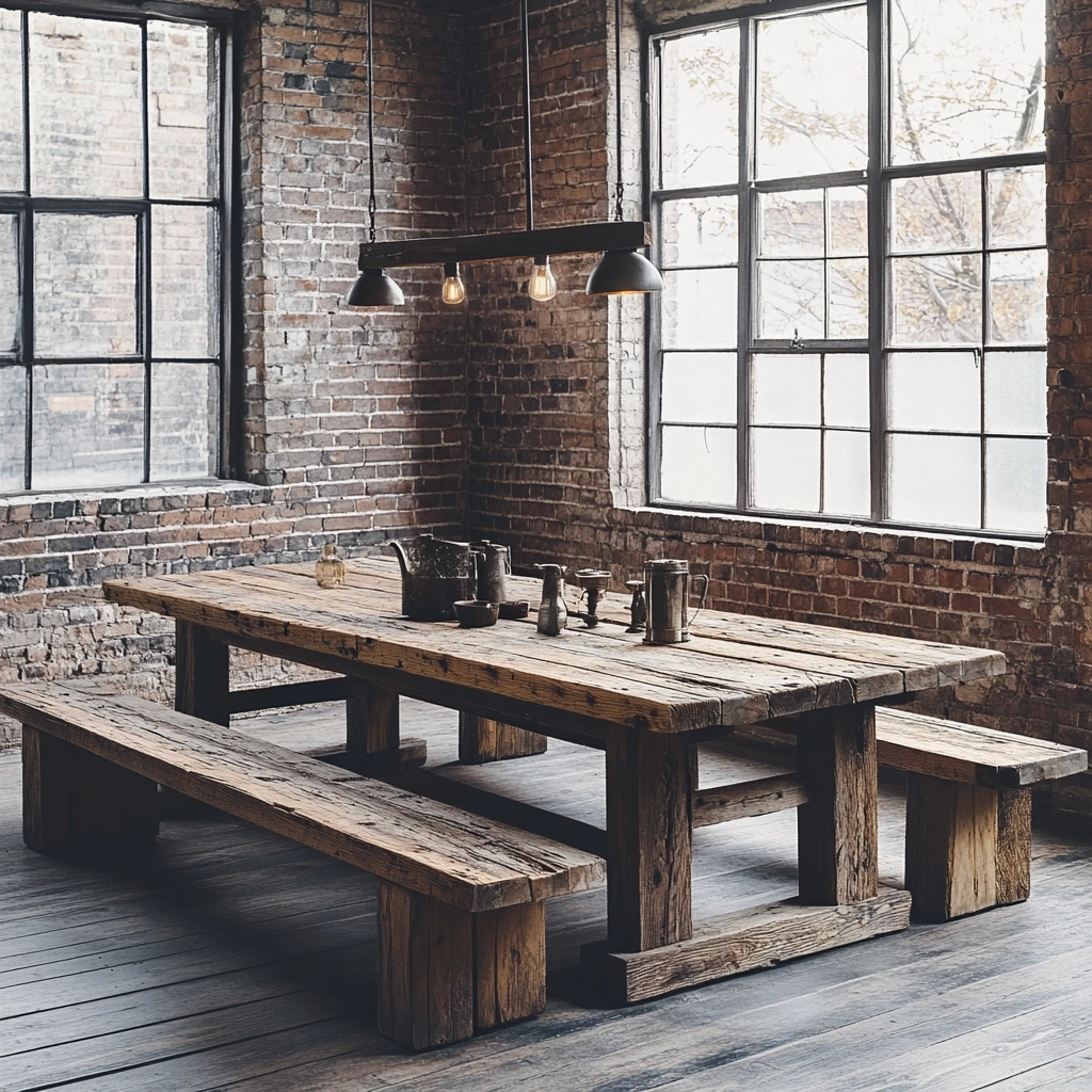 Rustic Dining Room Ideas 21