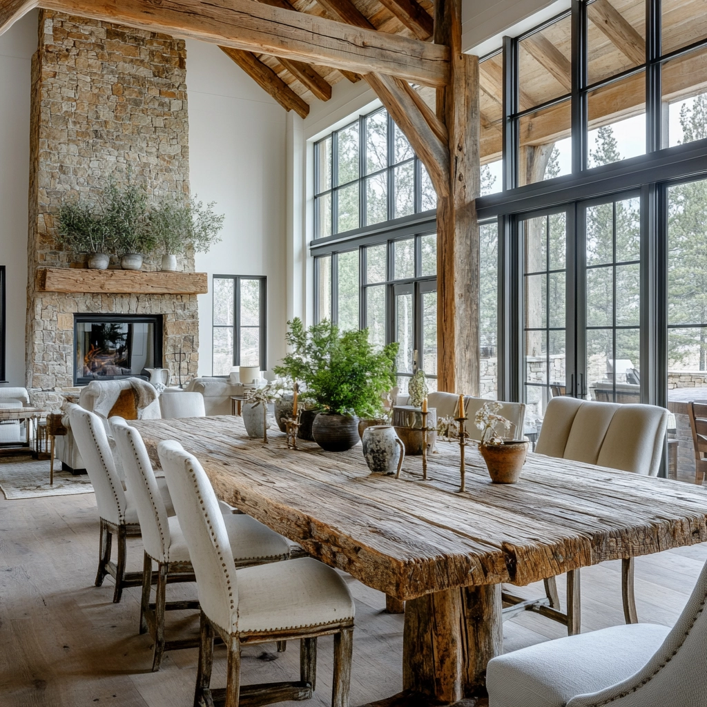 Rustic Dining Room Ideas 32