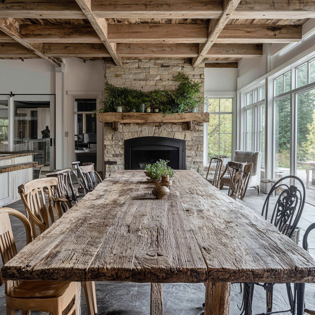 Rustic Dining Room Ideas 4