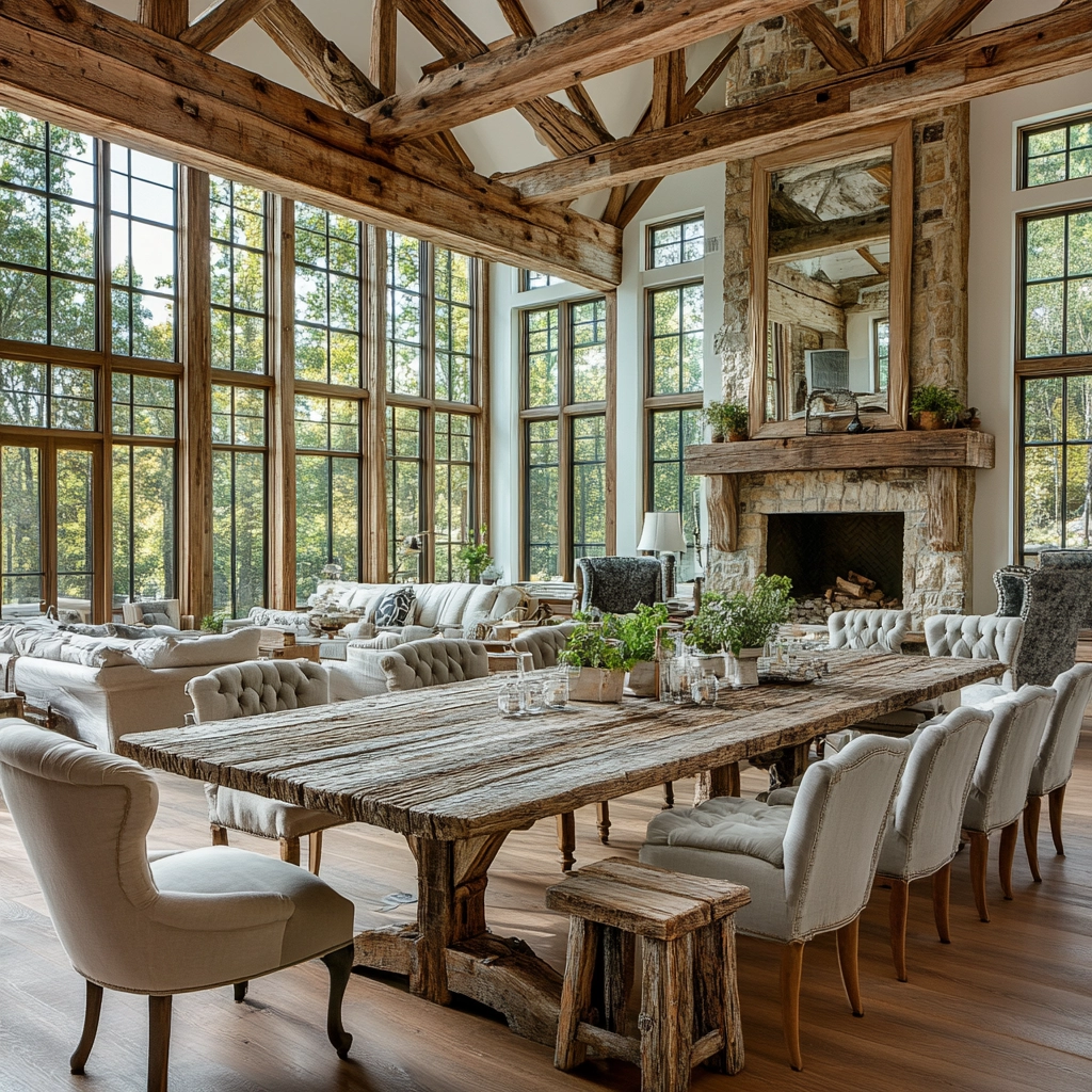 Rustic Dining Room Ideas 45