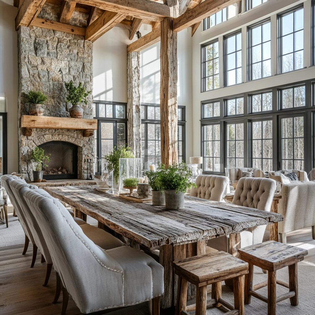 Rustic Dining Room Ideas 70