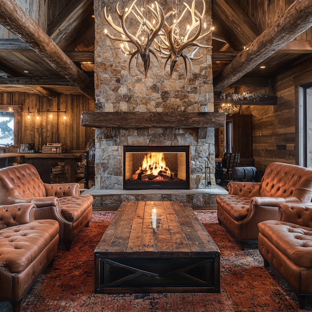 Rustic Living Room Ideas 11