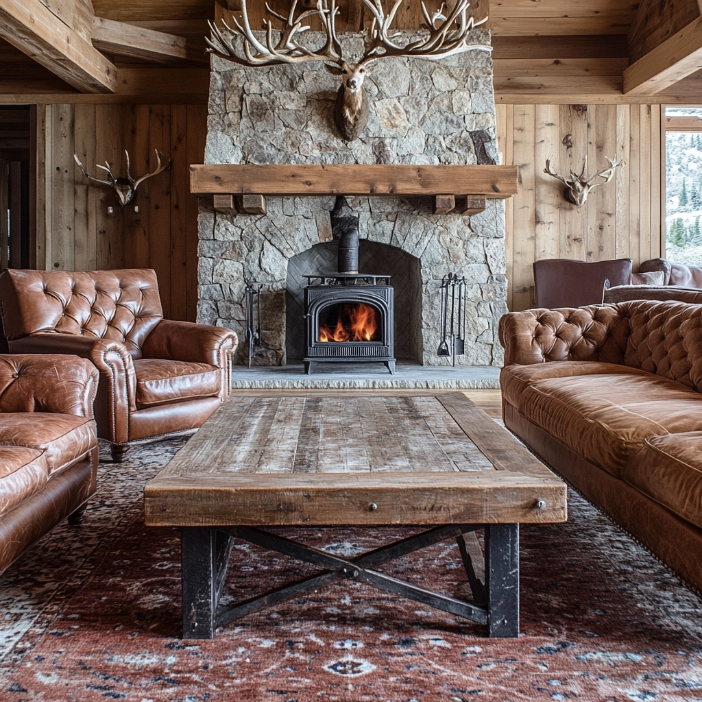 Rustic Living Room Ideas 12