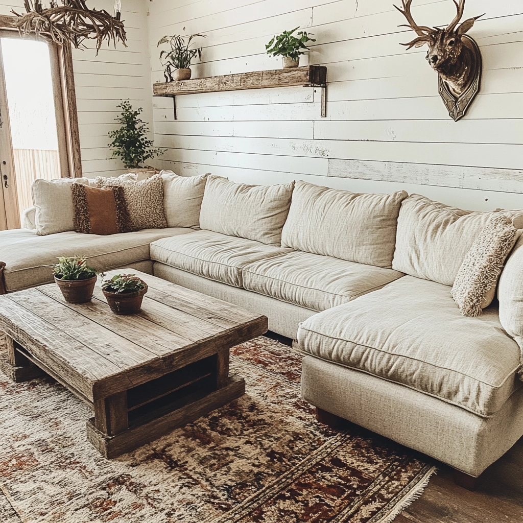 Rustic Living Room Ideas 16
