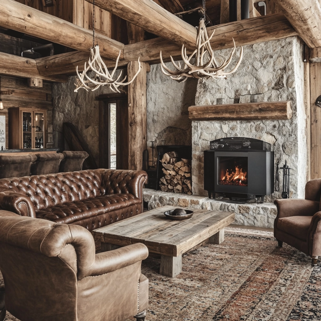 Rustic Living Room Ideas 24