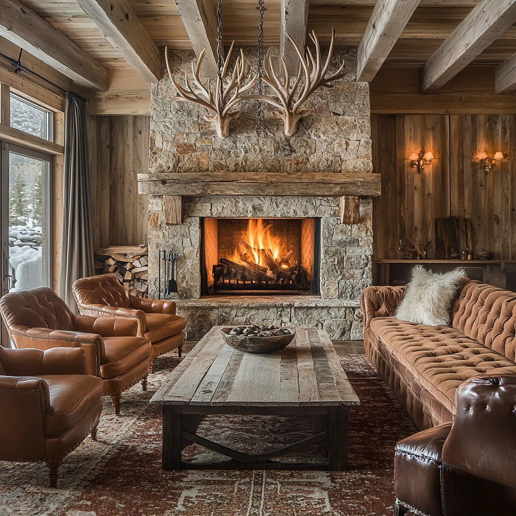 Rustic Living Room Ideas 29