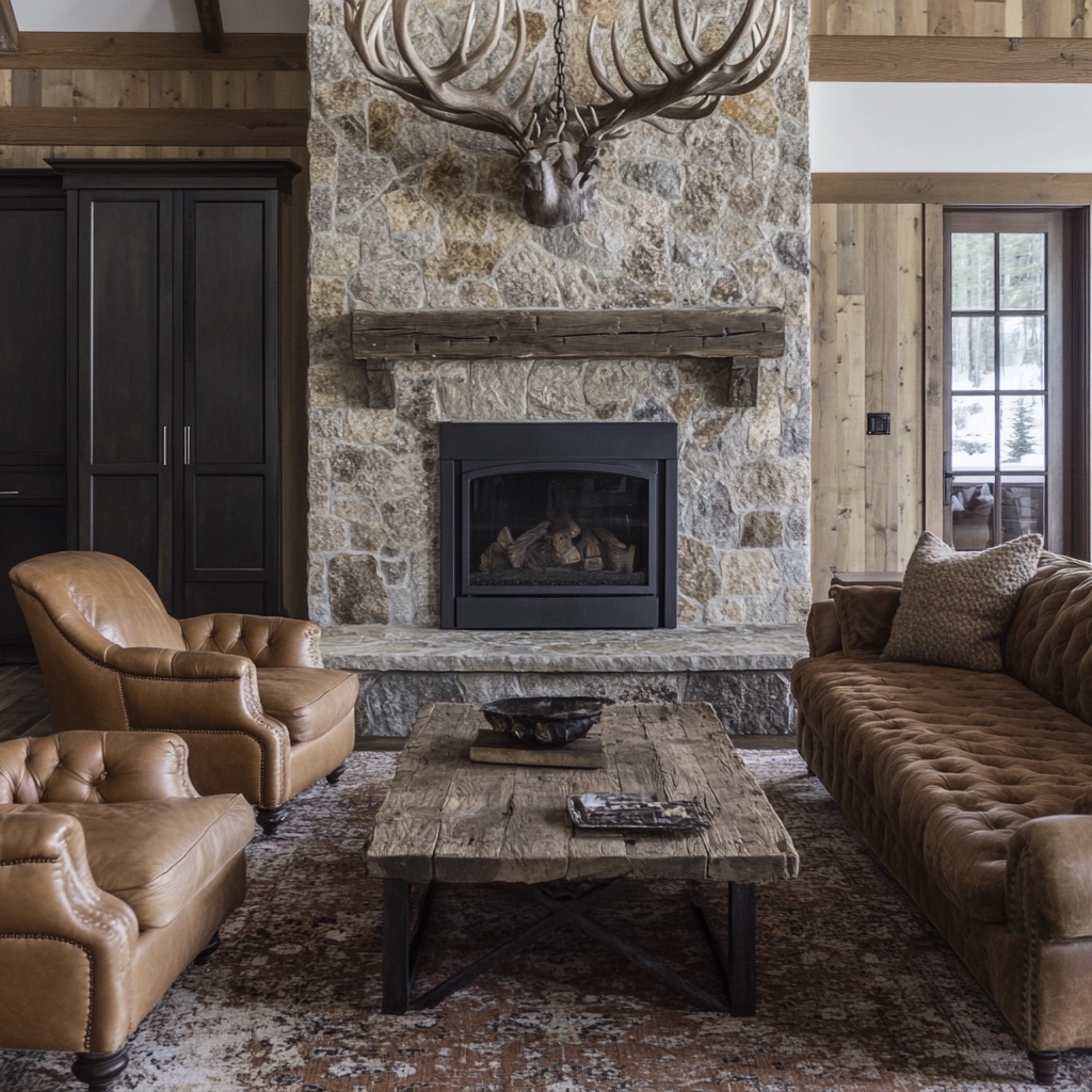 Rustic Living Room Ideas 31