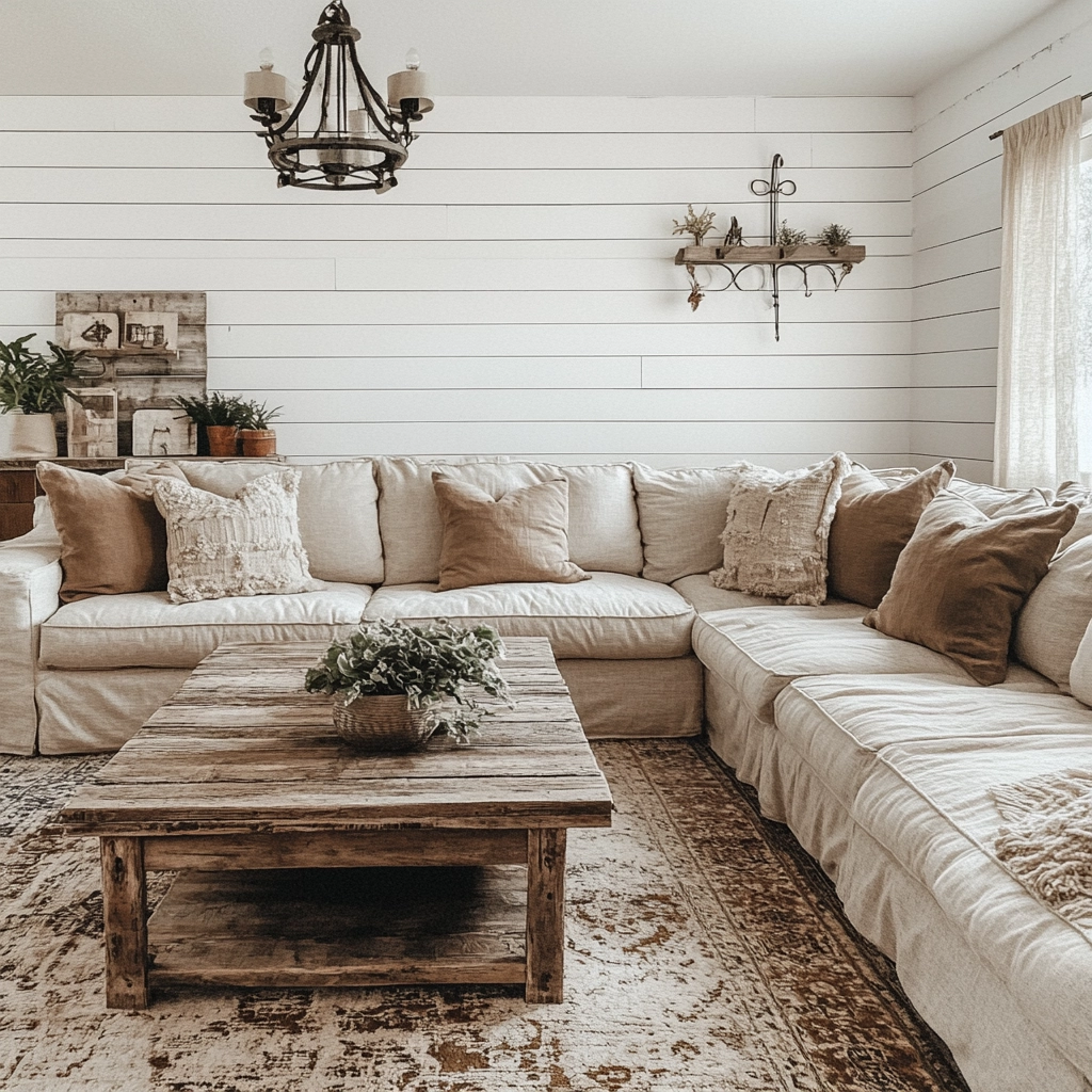 Rustic Living Room Ideas 36