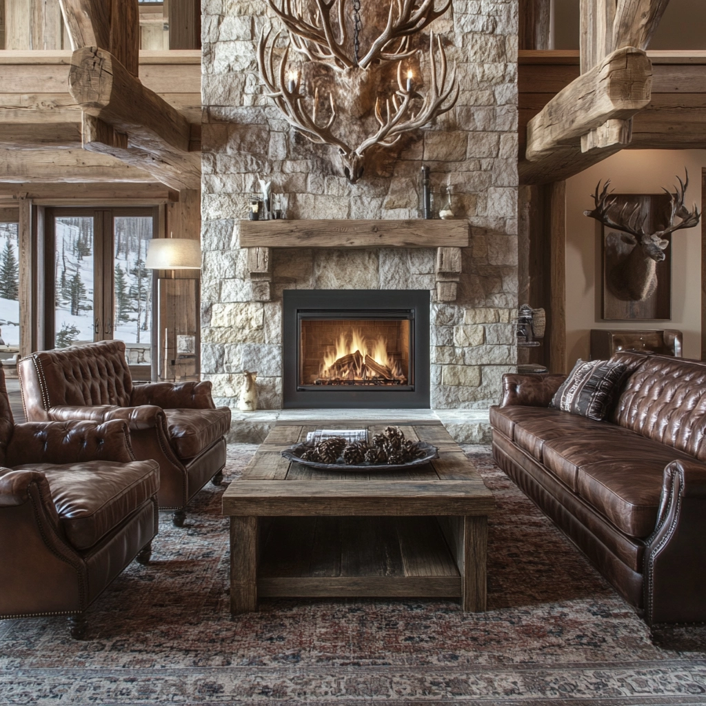 Rustic Living Room Ideas 38