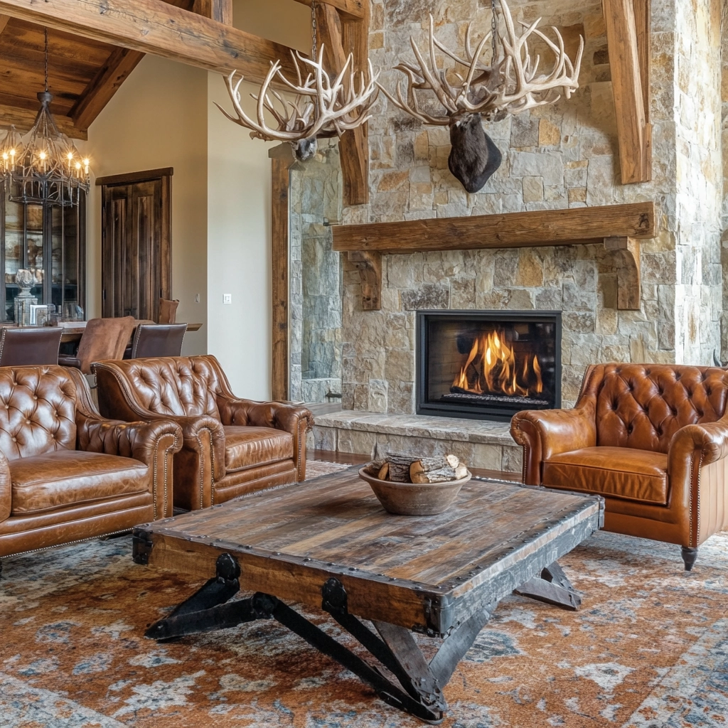 Rustic Living Room Ideas 39