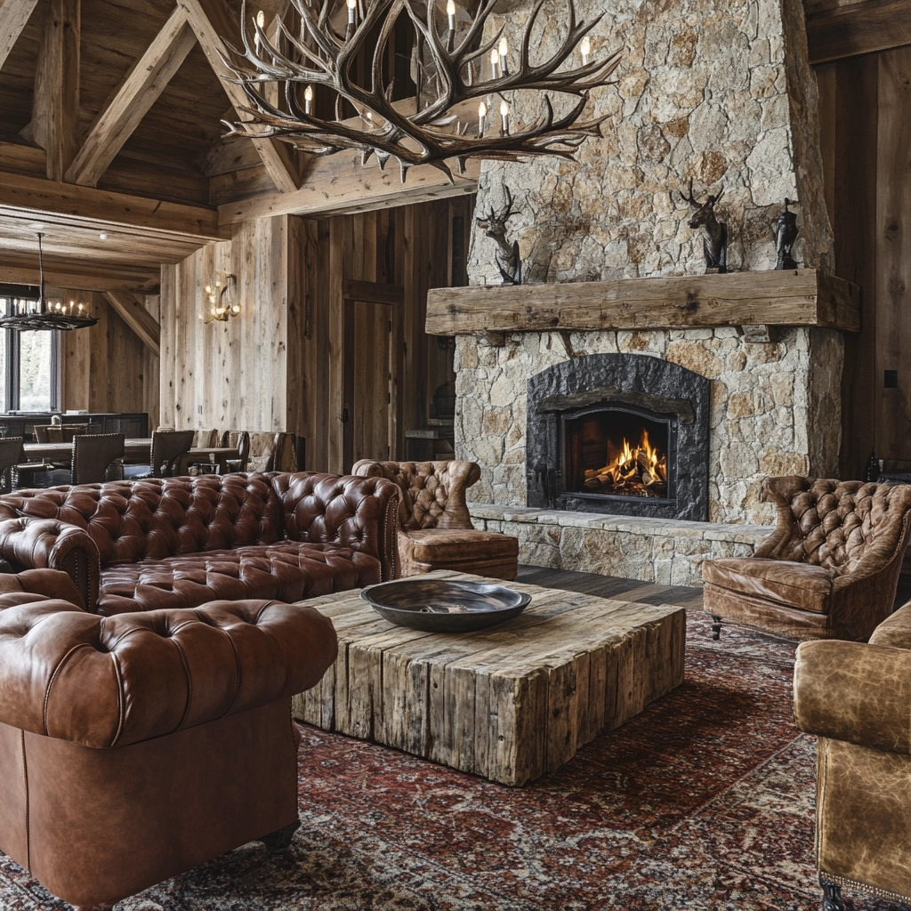 Rustic Living Room Ideas 40