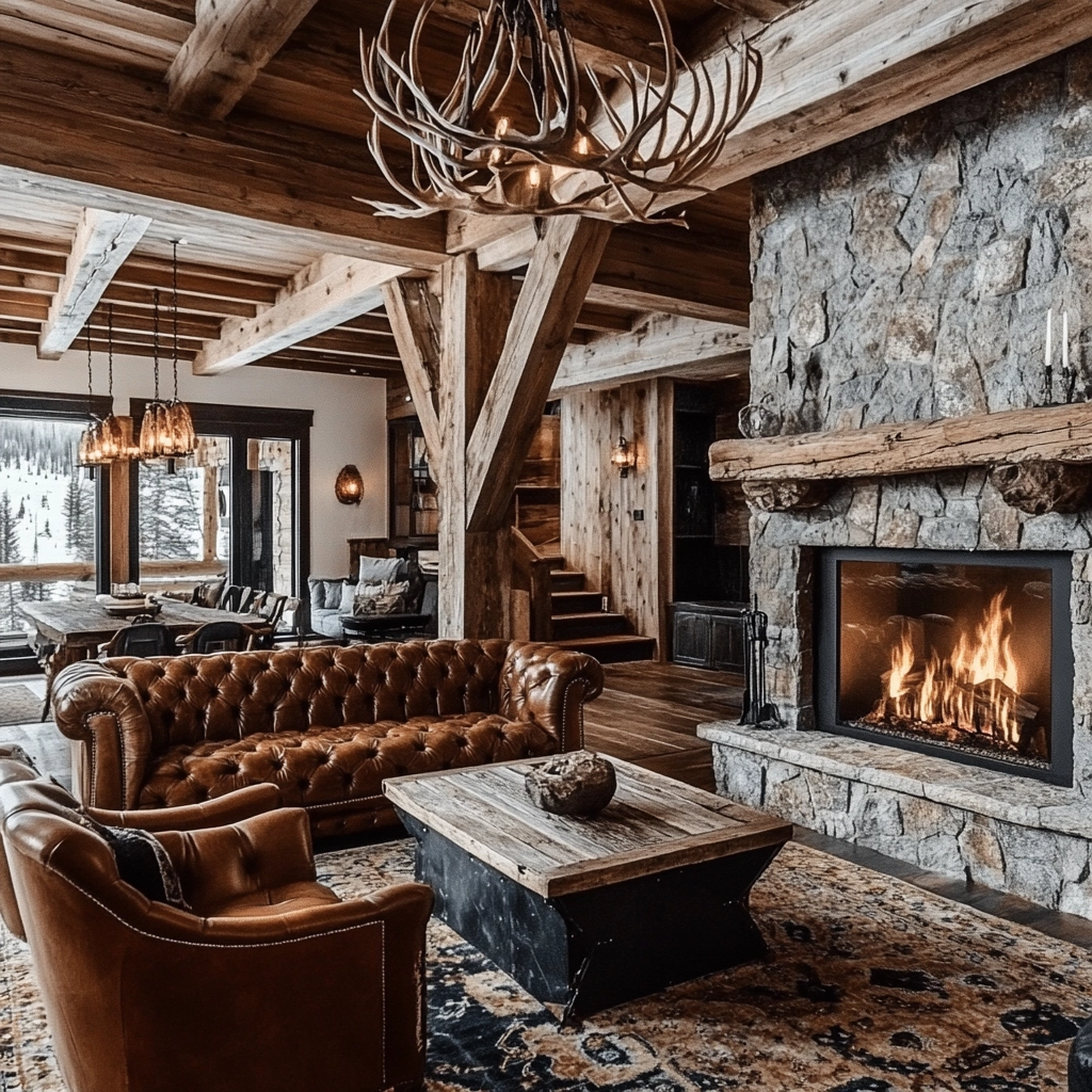 Rustic Living Room Ideas 41