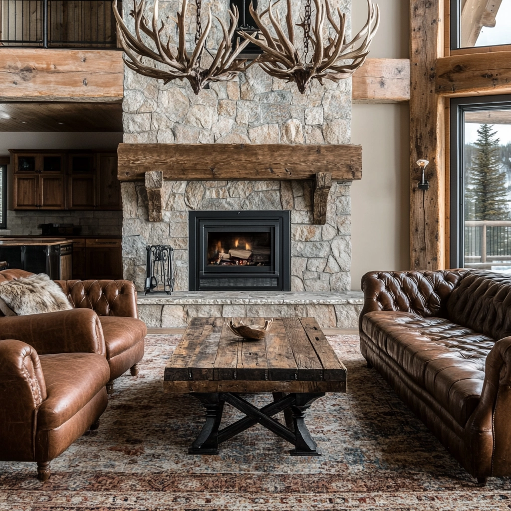 Rustic Living Room Ideas 49