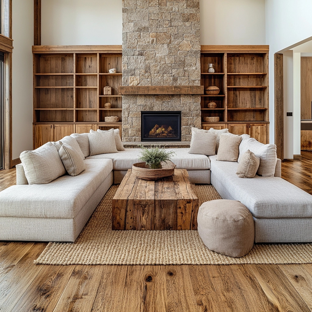Rustic Living Room Ideas 57