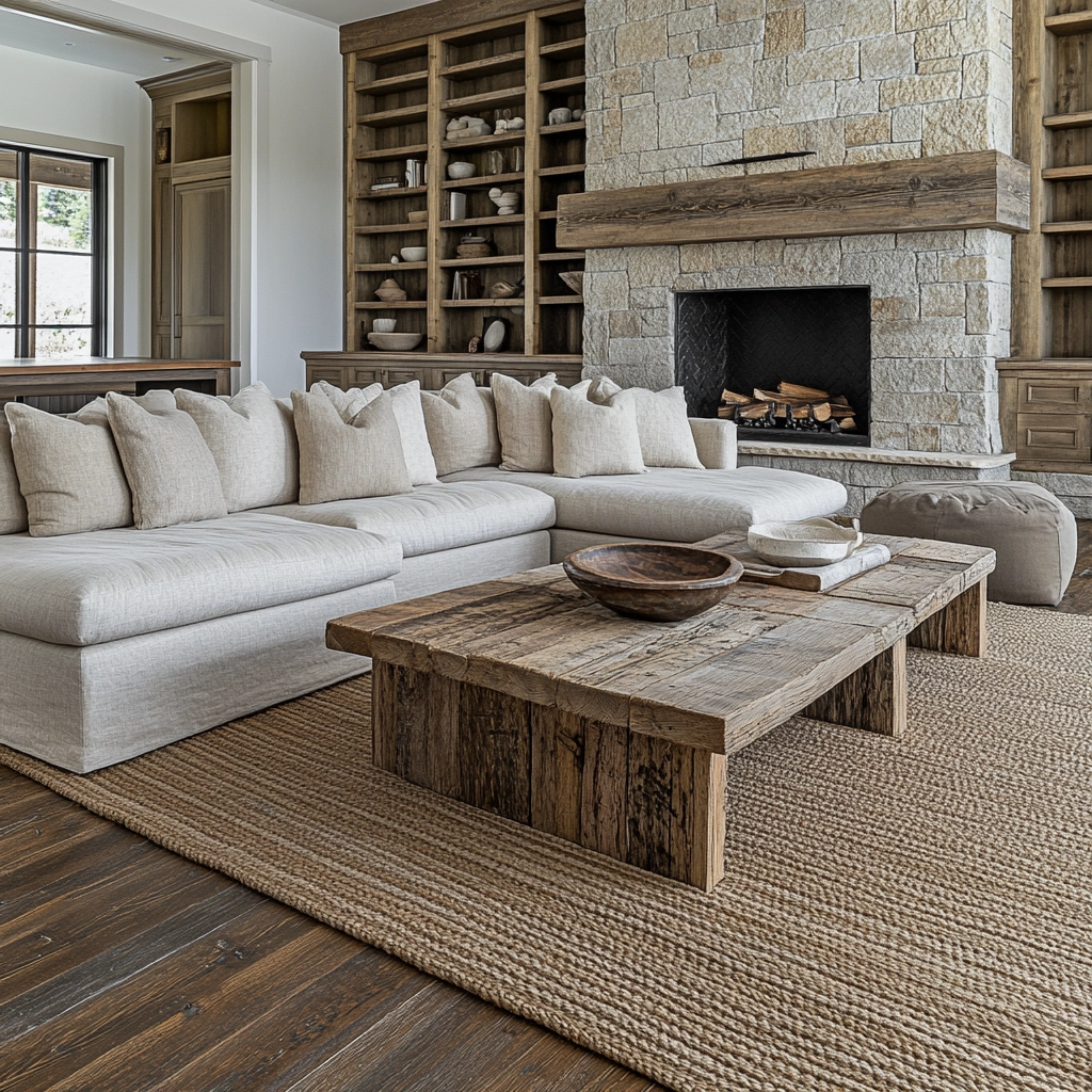 Rustic Living Room Ideas 60