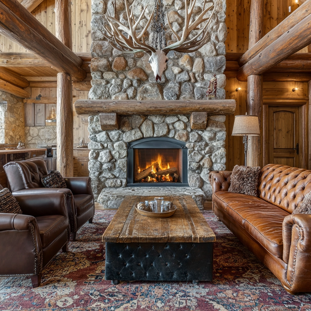 Rustic Living Room Ideas 61