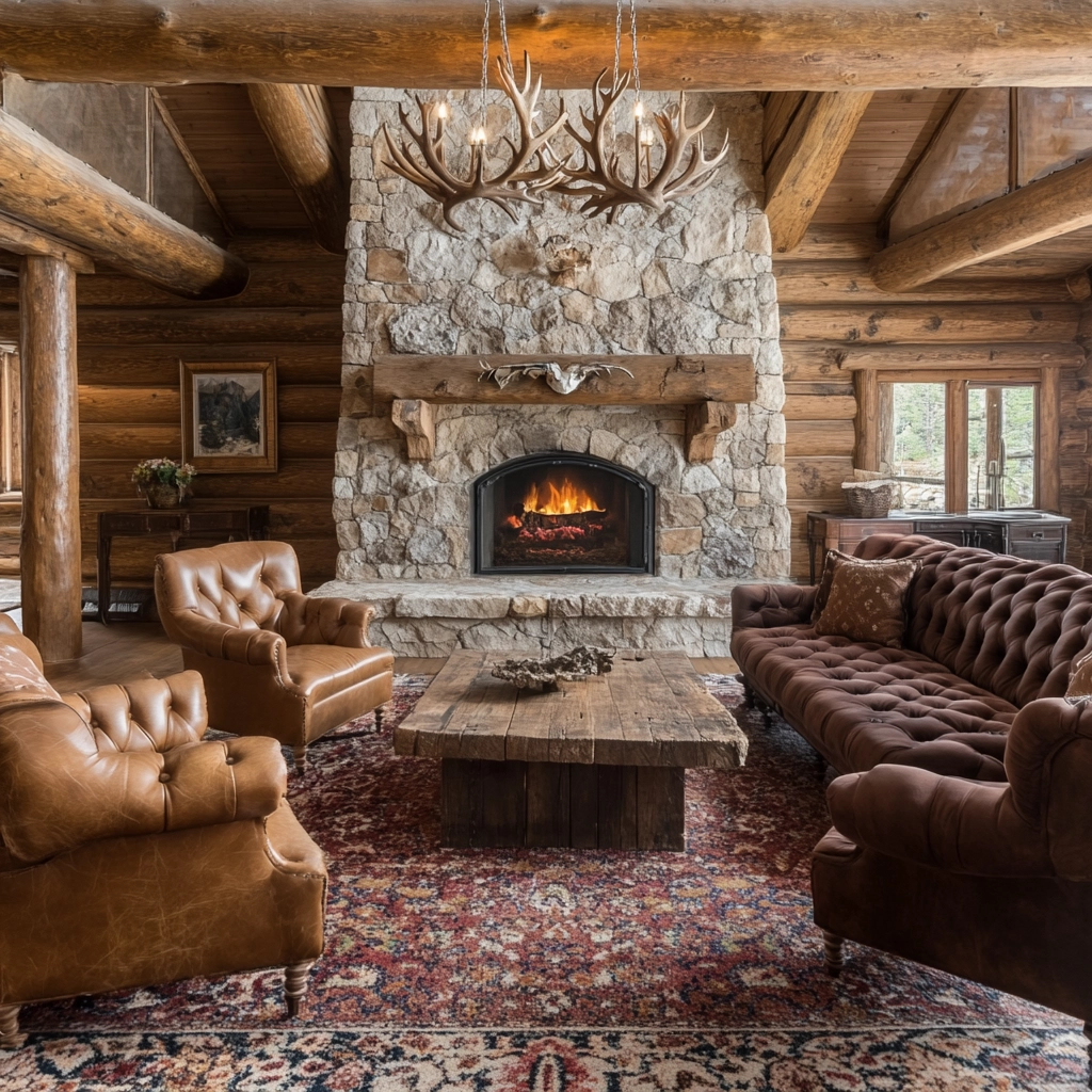 Rustic Living Room Ideas 62