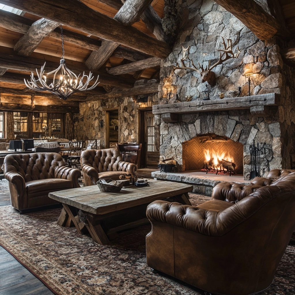Rustic Living Room Ideas 63