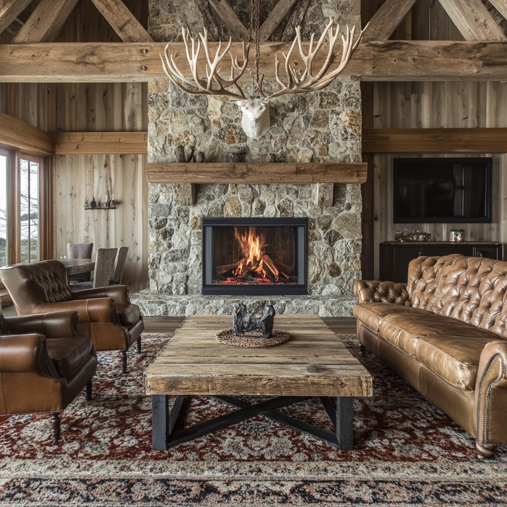 Rustic Living Room Ideas 66