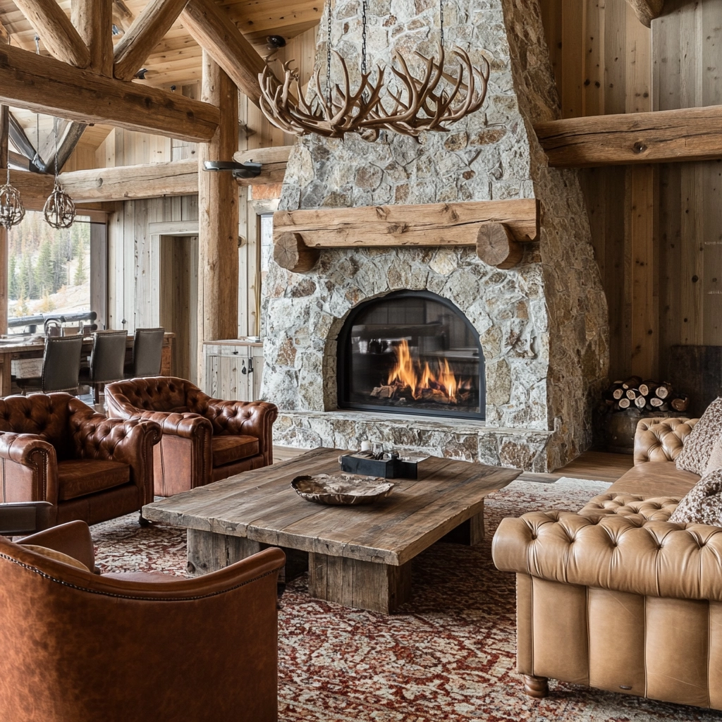 Rustic Living Room Ideas 73