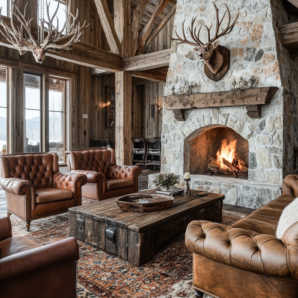 Rustic Living Room Ideas 76