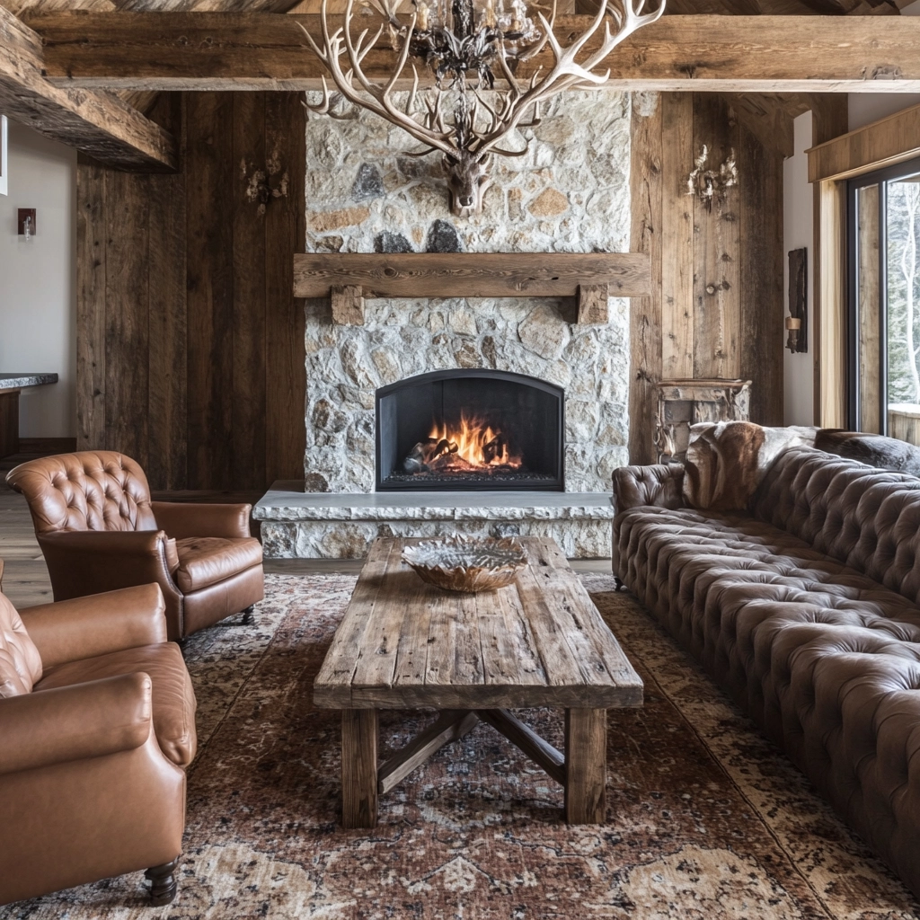 Rustic Living Room Ideas 78