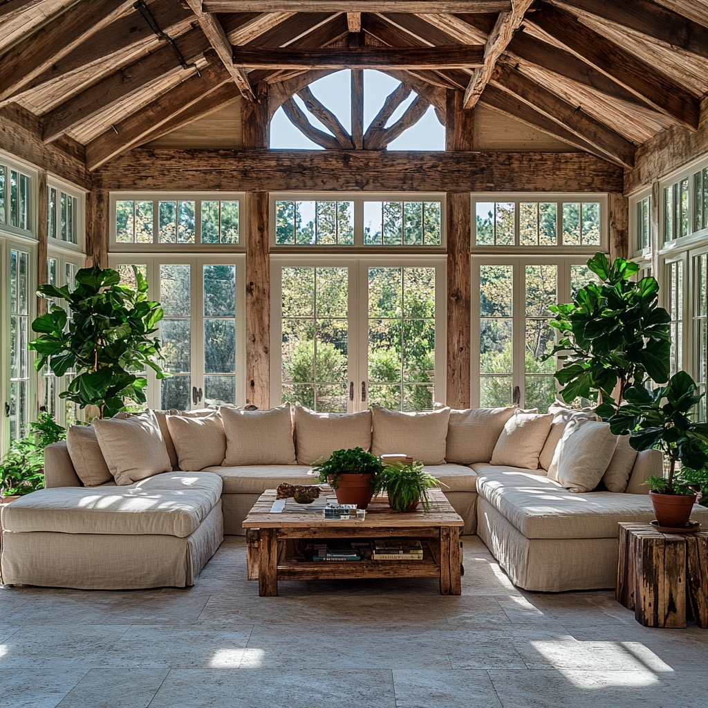 Rustic Sunroom 23