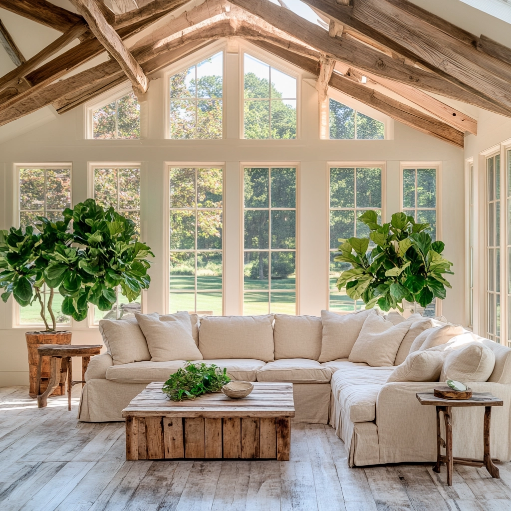 Rustic Sunroom 55