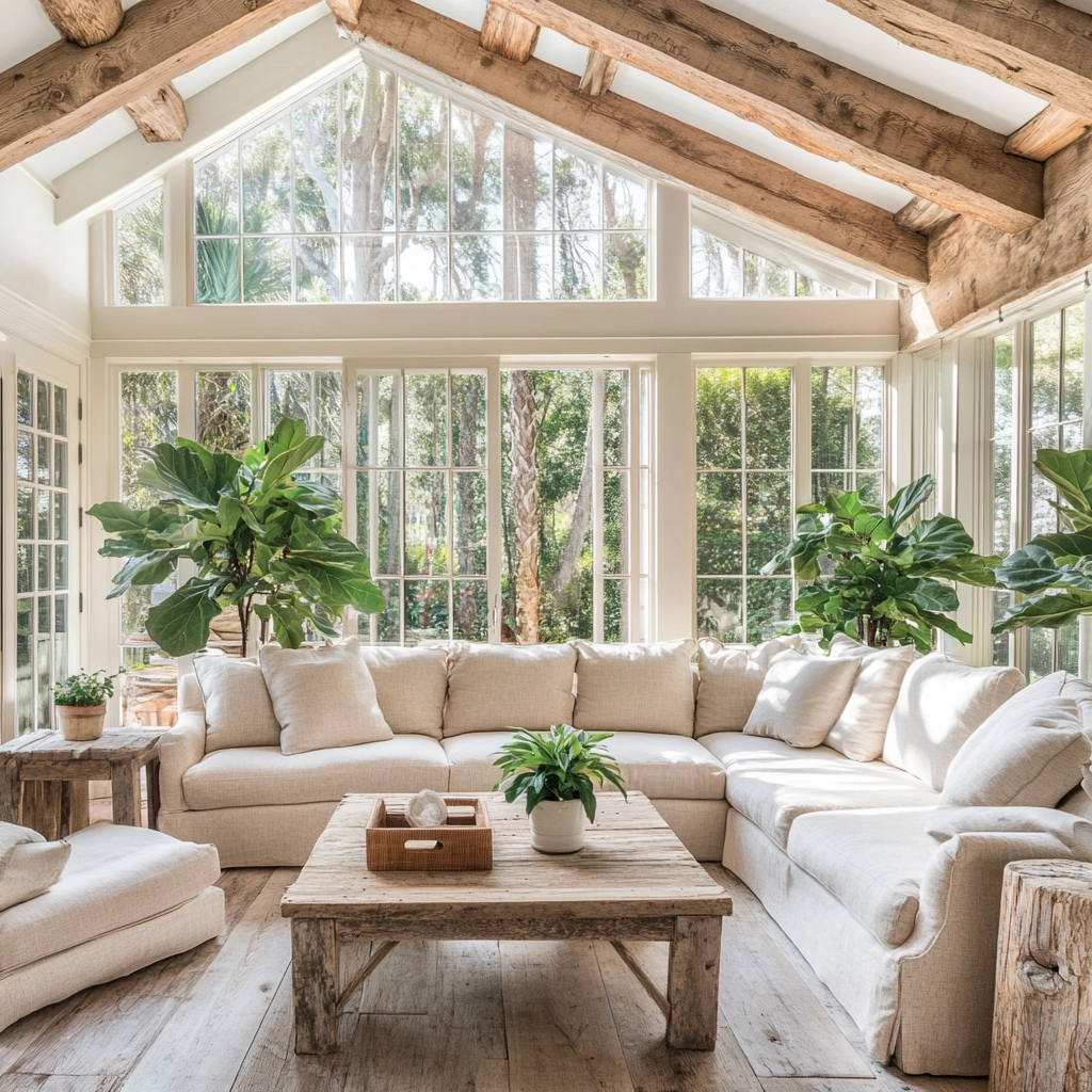 Rustic Sunroom 72
