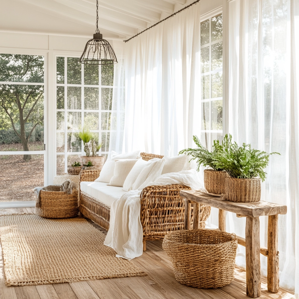 Rustic Sunroom 9