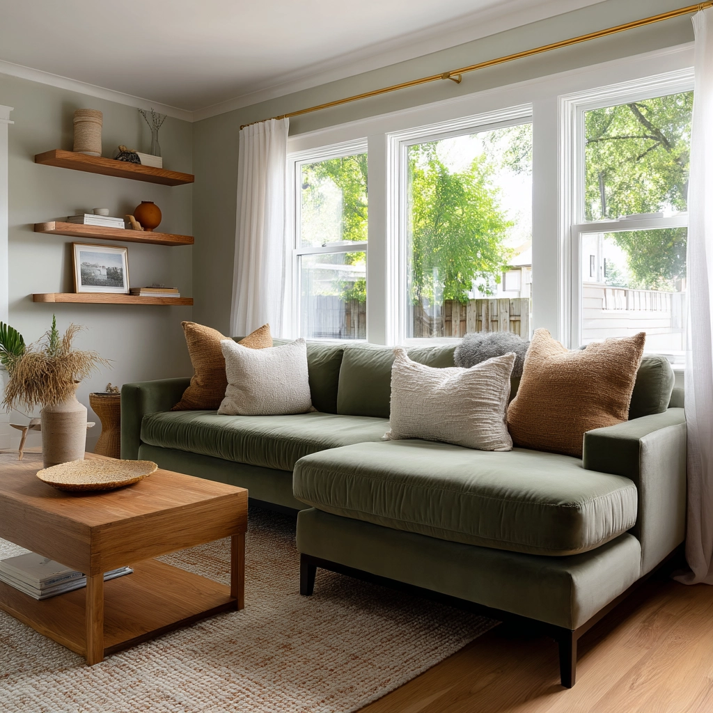 Sage Green Living Room Ideas 1