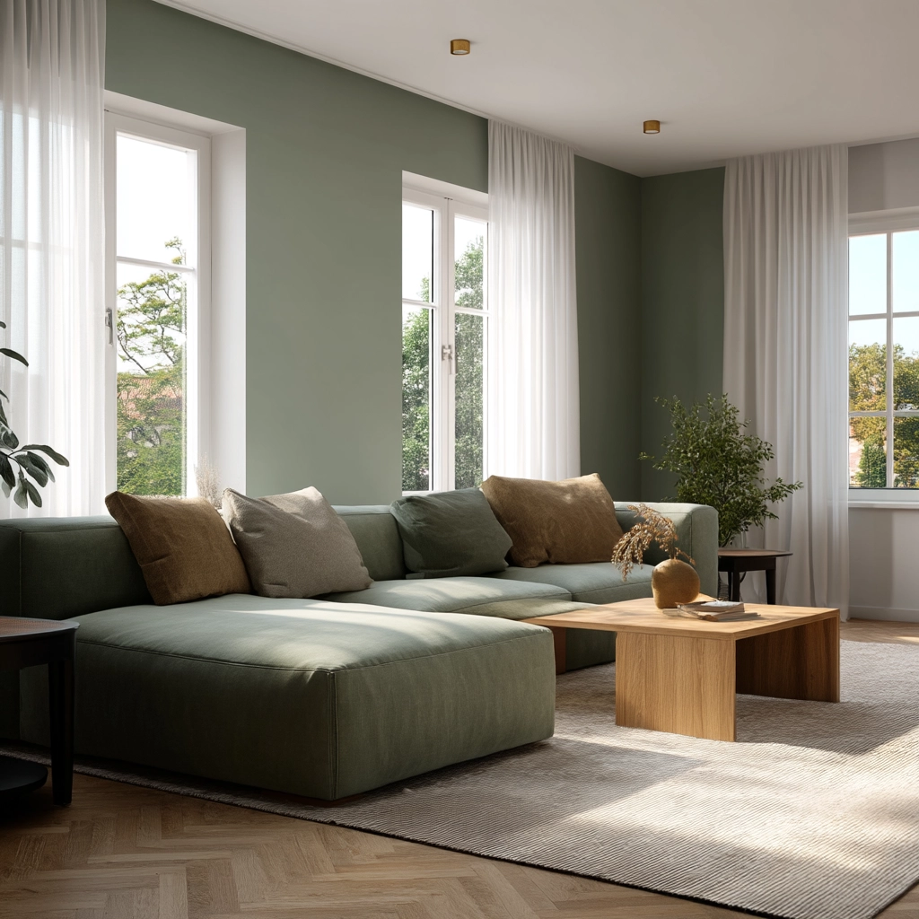 Sage Green Living Room Ideas 13