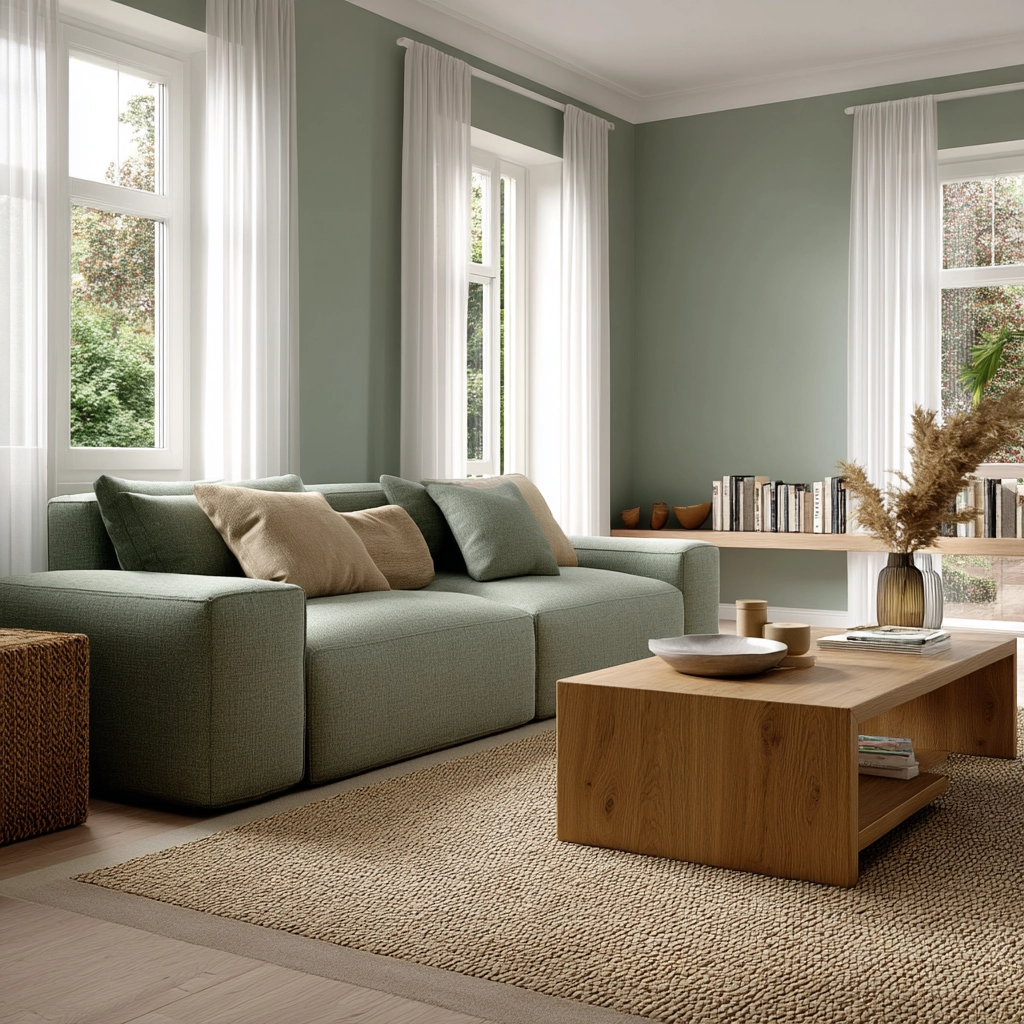 Sage Green Living Room Ideas 15