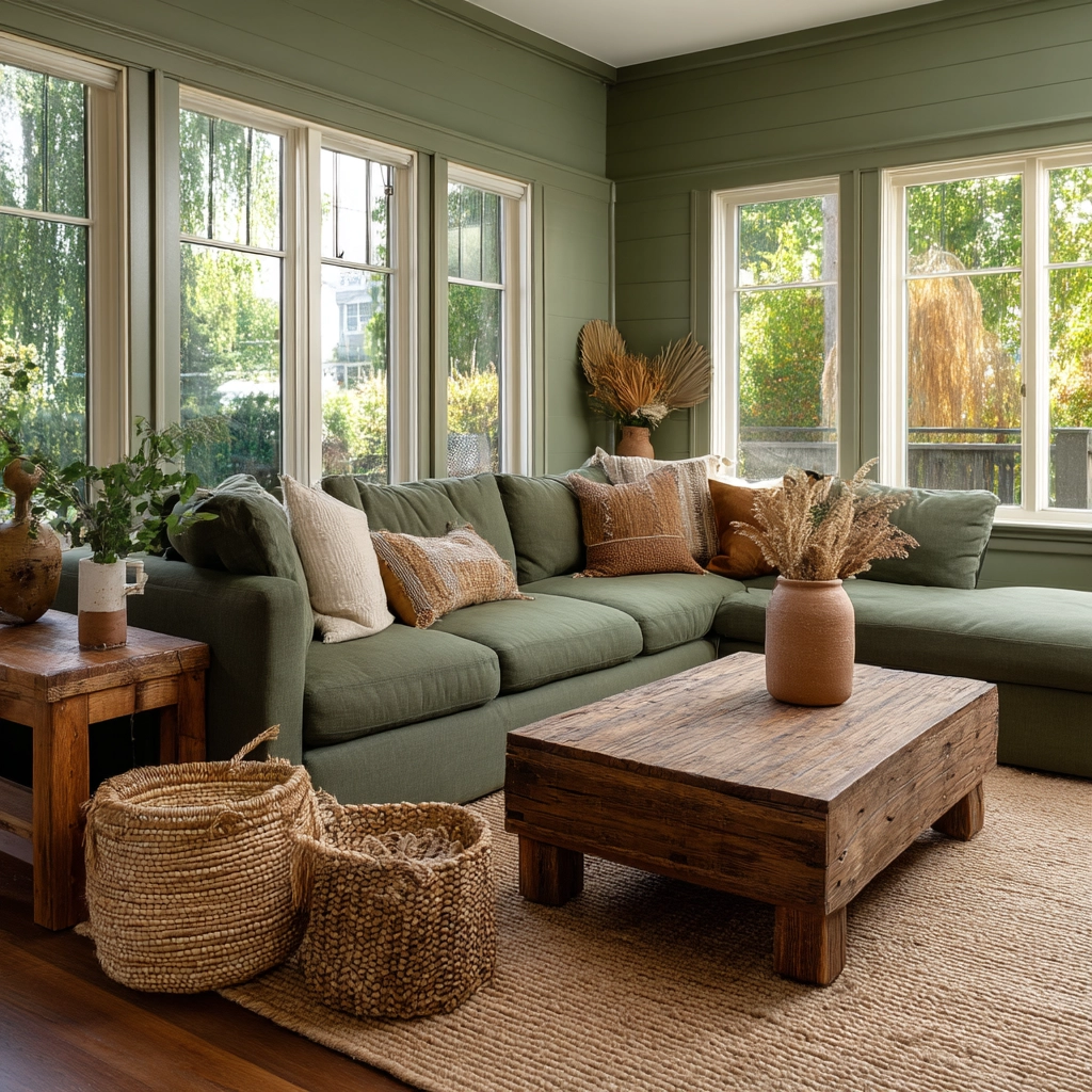 Sage Green Living Room Ideas 17