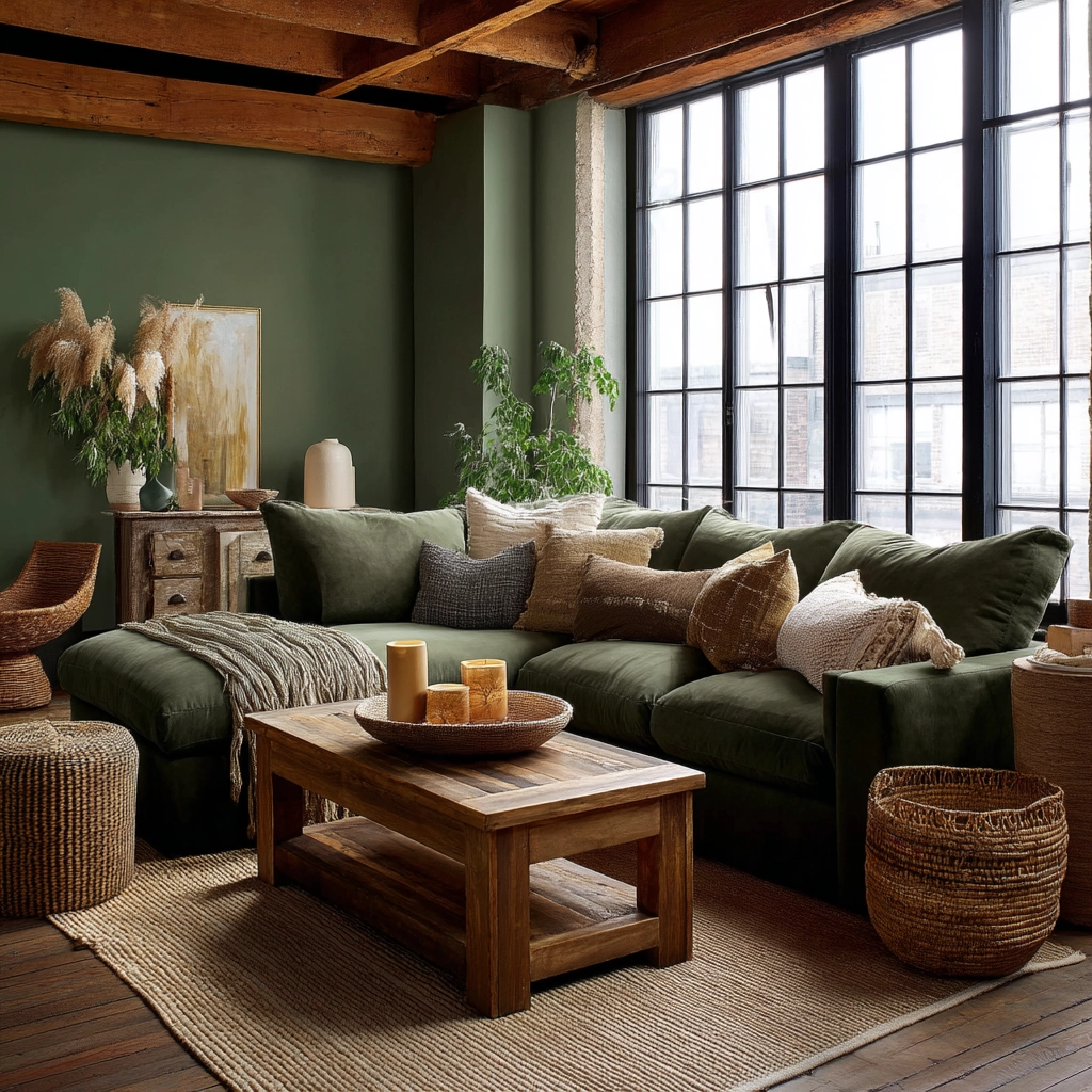Sage Green Living Room Ideas 19