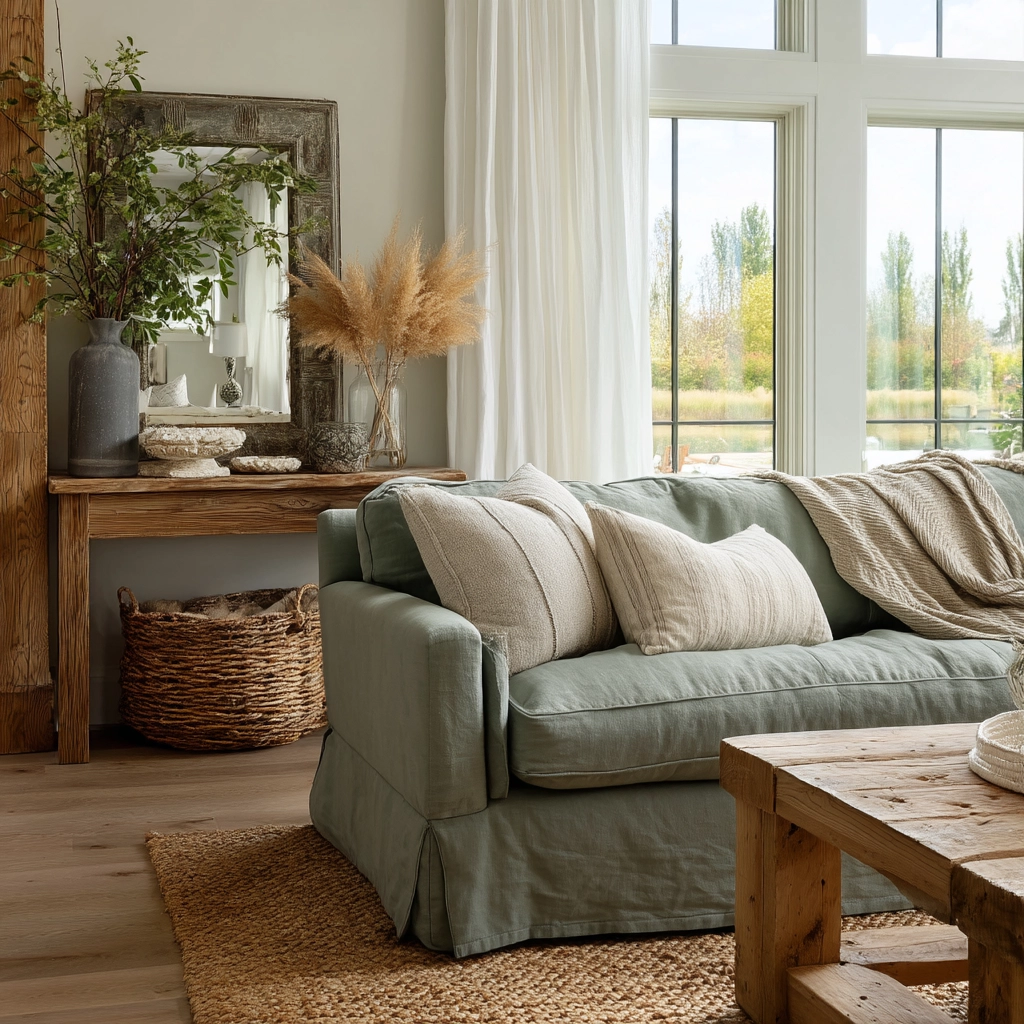 Sage Green Living Room Ideas 22