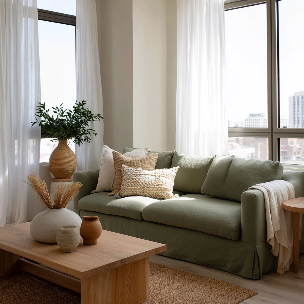 Sage Green Living Room Ideas 27