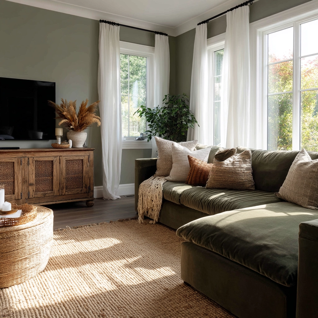 Sage Green Living Room Ideas 30