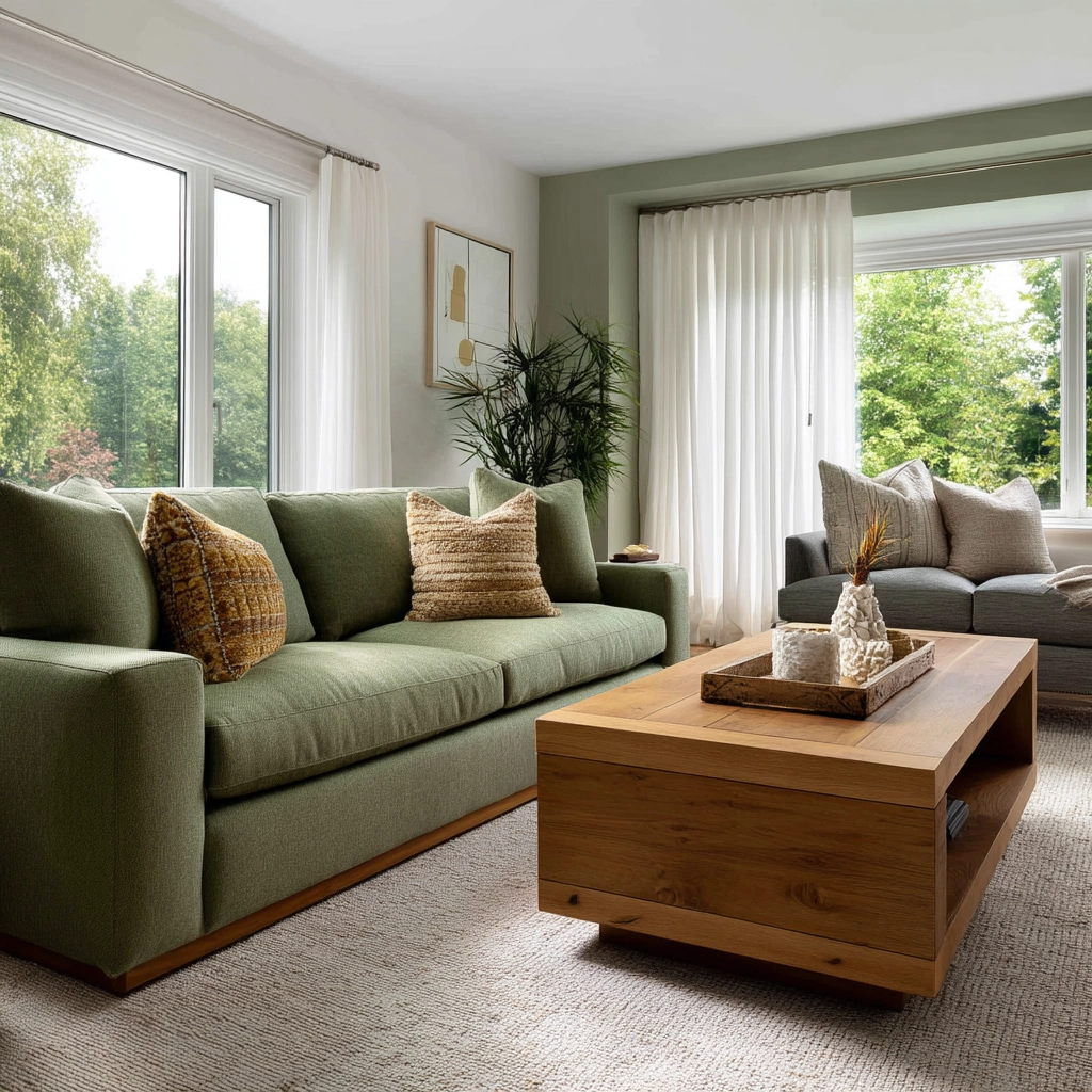 Sage Green Living Room Ideas 38