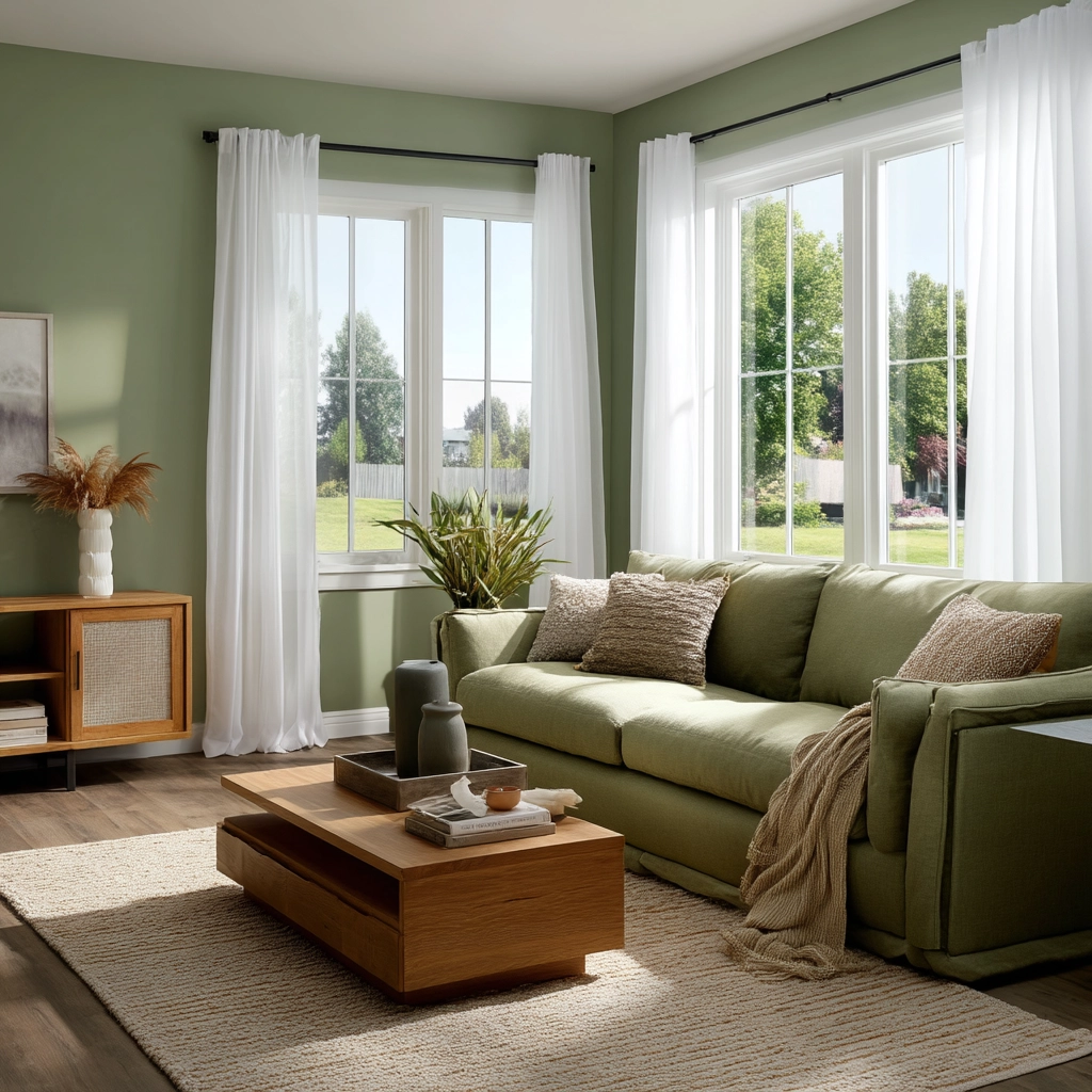 Sage Green Living Room Ideas 39