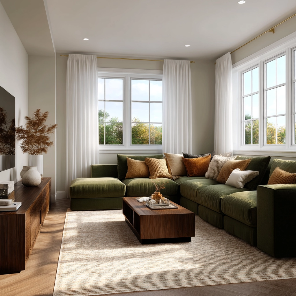 Sage Green Living Room Ideas 41